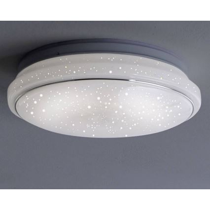Leuchten Direkt 14742-16 - LEDRGB ljusreglerad taklampa  JUPI LOLASMART LED/18W/230V Tuya 2700-5000K + fjärrkontroll 