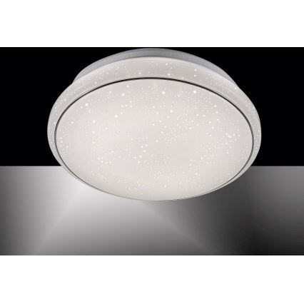 Leuchten Direkt 14742-16 - LEDRGB ljusreglerad taklampa  JUPI LOLASMART LED/18W/230V Tuya 2700-5000K + fjärrkontroll 