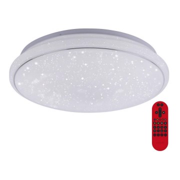 Leuchten Direkt 14743-16 - LEDRGB ljusreglerad taklampa  JUPI LED/28W/230V Tuya 2700-5000K + fjärrkontroll 