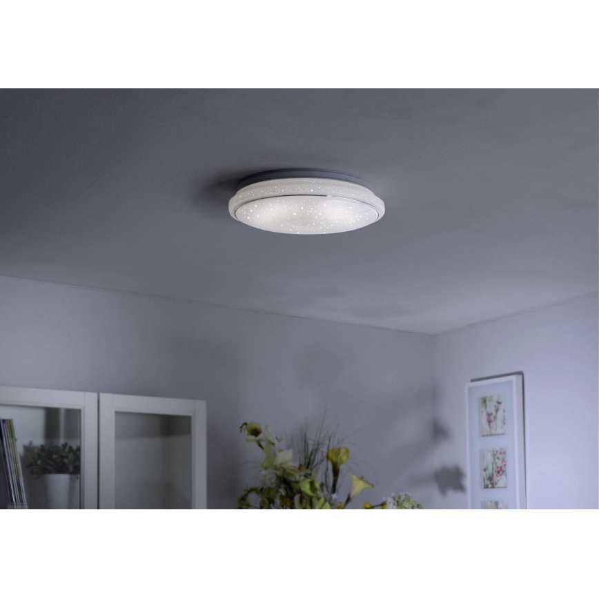 Leuchten Direkt 14744-16 - LEDRGB ljusreglerad taklampa   JUPI LOLASMART LED/32W/230V + fjärrkontroll 