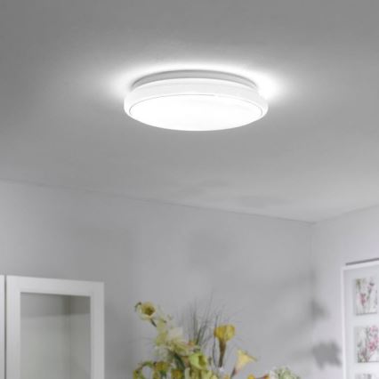 Leuchten Direkt 14744-16 - LEDRGB ljusreglerad taklampa   JUPI LOLASMART LED/32W/230V + fjärrkontroll 