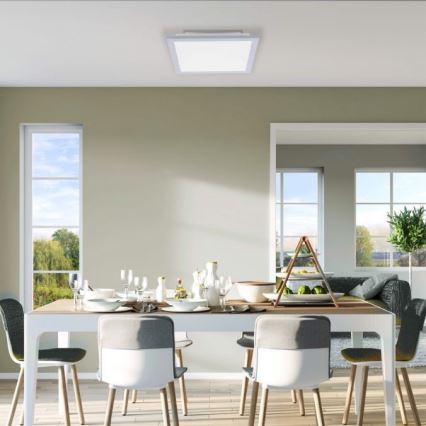 Leuchten Direkt 14750-21 - LED taklampa FLAT LED/12W/230V