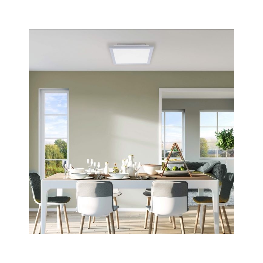 Leuchten Direkt 14750-21 - LED taklampa FLAT LED/12W/230V