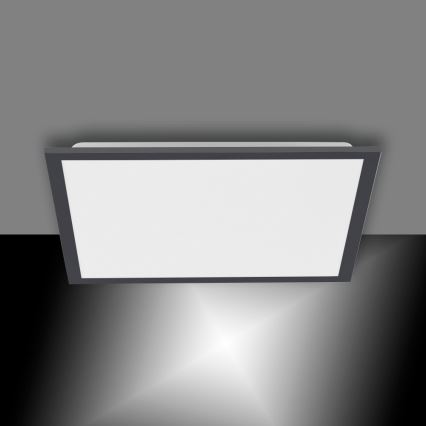 Leuchten Direkt 14755-18 - LED ljusreglerad taklampa  FLAT LED/28W/230V 2700-5000 + fjärrkontroll