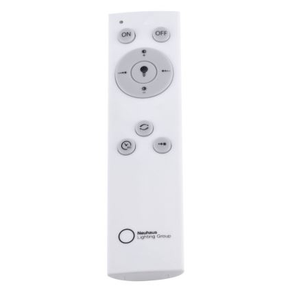 Leuchten Direkt 14755-18 - LED ljusreglerad taklampa  FLAT LED/28W/230V 2700-5000 + fjärrkontroll