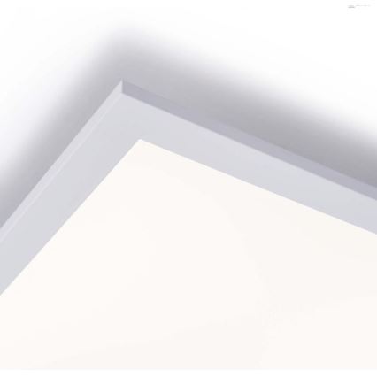 Leuchten Direkt 14757-21 - LED ljusreglerad fastsatt panel  FLAT LED/36W/230V 2700-5000K silver + fjärrkontroll