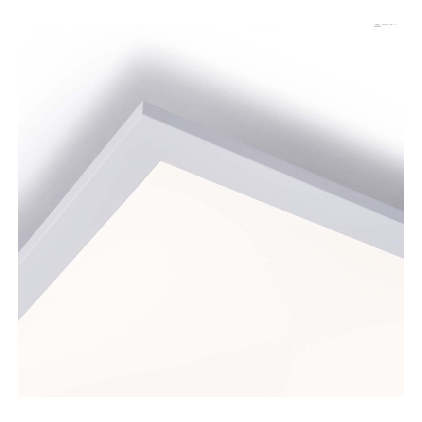 Leuchten Direkt 14757-21 - LED ljusreglerad fastsatt panel  FLAT LED/36W/230V 2700-5000K silver + fjärrkontroll