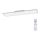 Leuchten Direkt 14757-21 - LED ljusreglerad fastsatt panel  FLAT LED/36W/230V 2700-5000K silver + fjärrkontroll