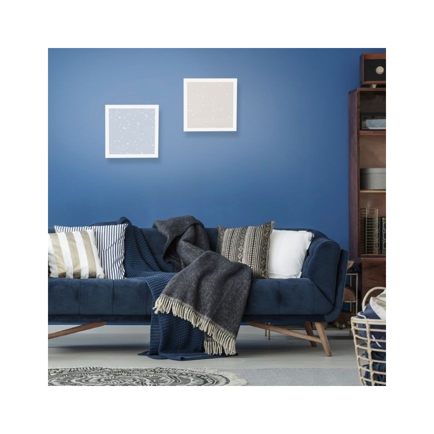 Leuchten Direkt 14760-16 - LED ljusreglerad taklampa  STARRYFLAT LED/20W/230V 2700-5000K + fjärrkontroll 