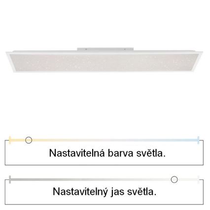Leuchten Direkt 14762-16 - LED Dimbar lampa STARRYFLAT LED/36W/230V + RC