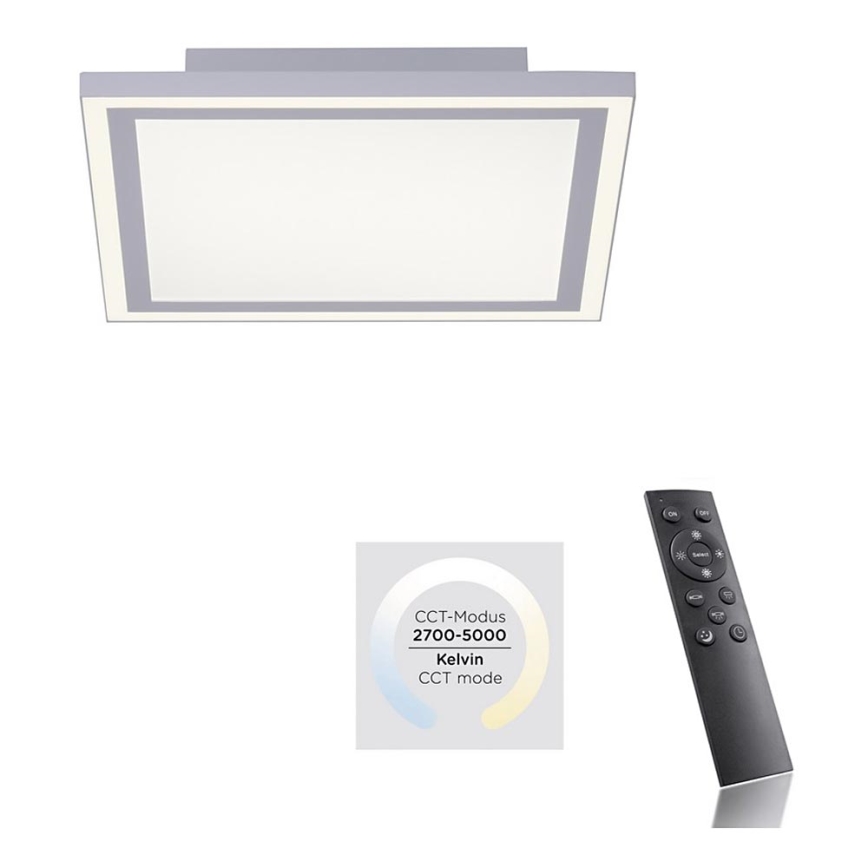 Leuchten Direkt 14850-16 - LED Dimbar belysning LED/17W/230V + LED/13W + Fjärrstyrd