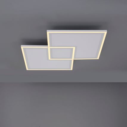 Leuchten Direkt 14855 - 16-LED Dimbar taklampa EDGING LED/51W/230V 2700-5000K + fjärrkontroll