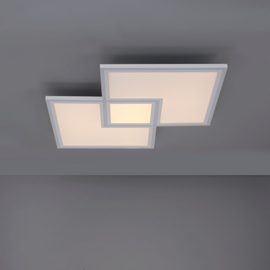 Leuchten Direkt 14855 - 16-LED Dimbar taklampa EDGING LED/51W/230V 2700-5000K + fjärrkontroll