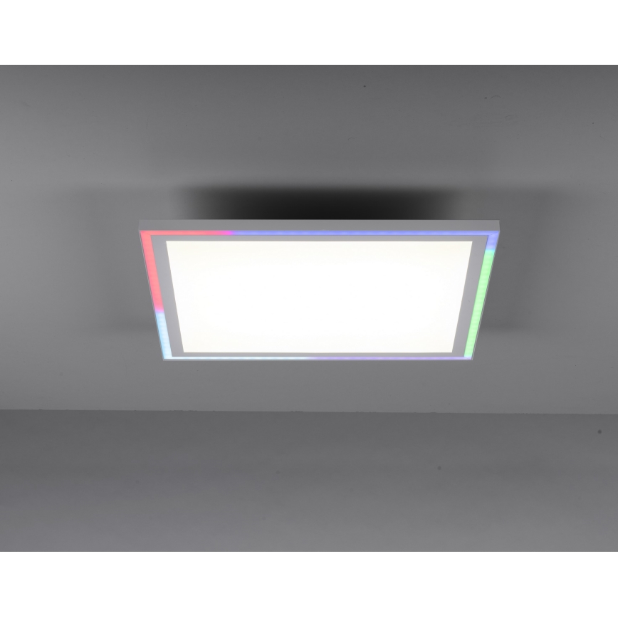 Leuchten Direkt 14900-16 - LED RGB dimbar taklampa EDGING LED/24W/230V + fjärrkontroll
