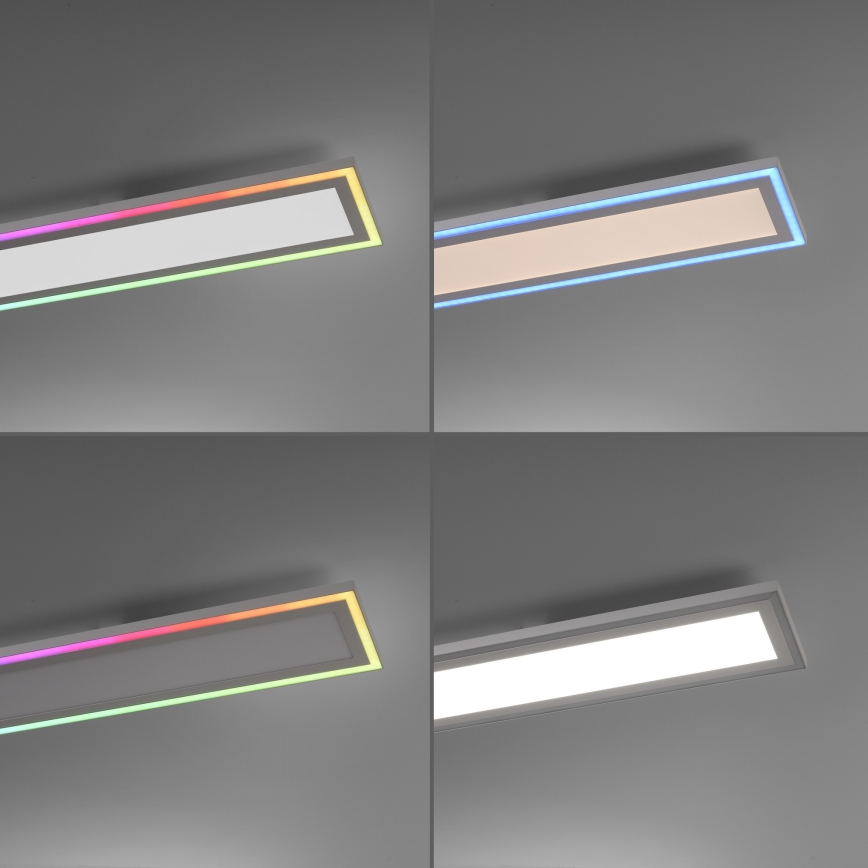 Leuchten Direkt 14901-16 - LED RGB Dimmable ceiling belysning EDGING LED/24W/230V
