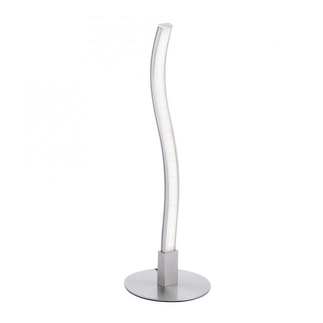 Leuchten Direkt 15128-55 - LED bordslampa  WAWE LED/3W/230V matt krom