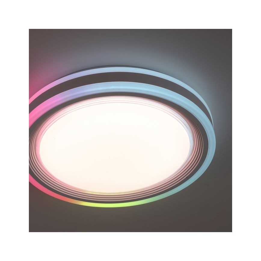 Leuchten Direkt 15152-16 - LED RGBW Ljusreglerad taklampa SPHERIC LED/18W/230V + fjärrkontroll