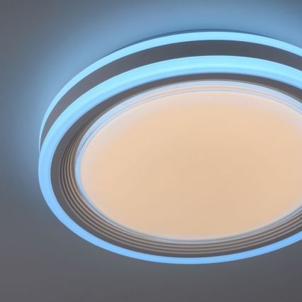 Leuchten Direkt 15152-16 - LED RGBW Ljusreglerad taklampa SPHERIC LED/18W/230V + fjärrkontroll