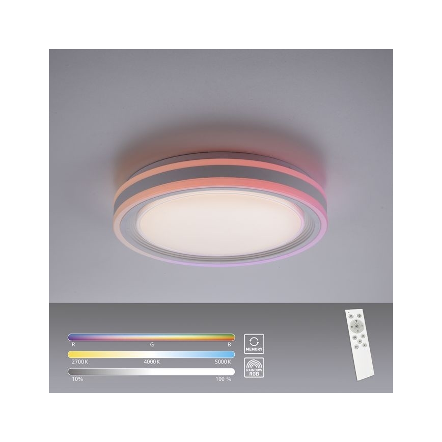 Leuchten Direkt 15152-16 - LED RGBW Ljusreglerad taklampa SPHERIC LED/18W/230V + fjärrkontroll