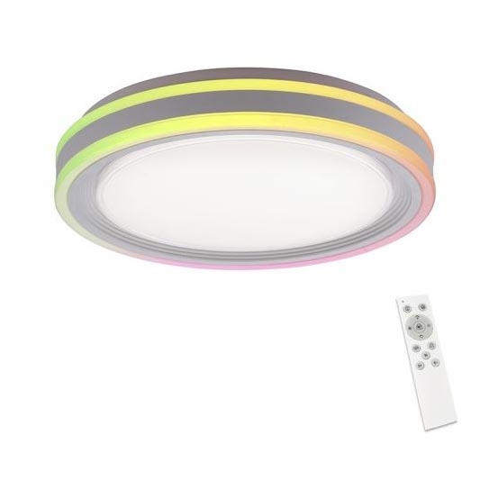 Leuchten Direkt 15152-16 - LED RGBW Ljusreglerad taklampa SPHERIC LED/18W/230V + fjärrkontroll