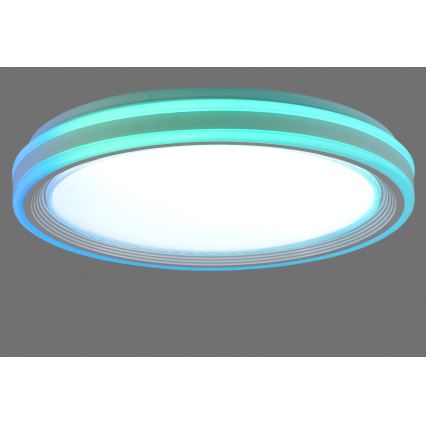 Leuchten Direkt 15154-16 - LED RGB dimbar taklampa EDGING LED/39W/230V + fjärrkontroll