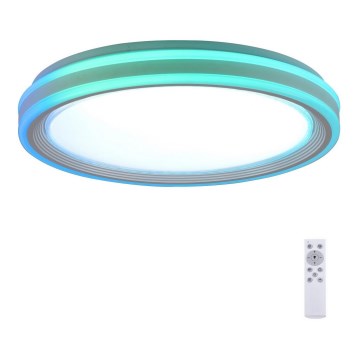Leuchten Direkt 15154-16 - LED RGB dimbar taklampa EDGING LED/39W/230V + fjärrkontroll