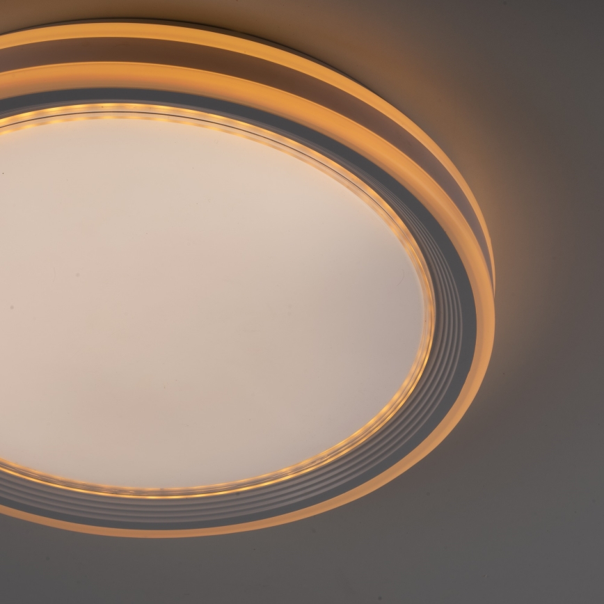 Leuchten Direkt 15154-16 - LED RGB Dimmable ceiling belysning EDGING LED/39W/230V