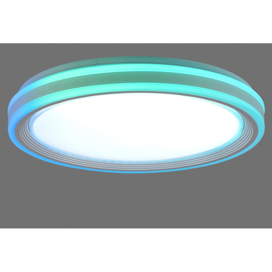 Leuchten Direkt 15154-16 - LED RGB Dimmable ceiling belysning EDGING LED/39W/230V