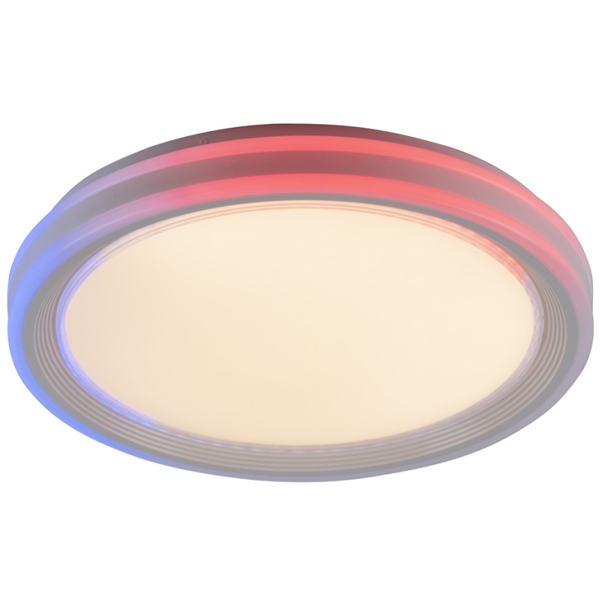 Leuchten Direkt 15154-16 - LED RGB Dimmable ceiling belysning EDGING LED/39W/230V