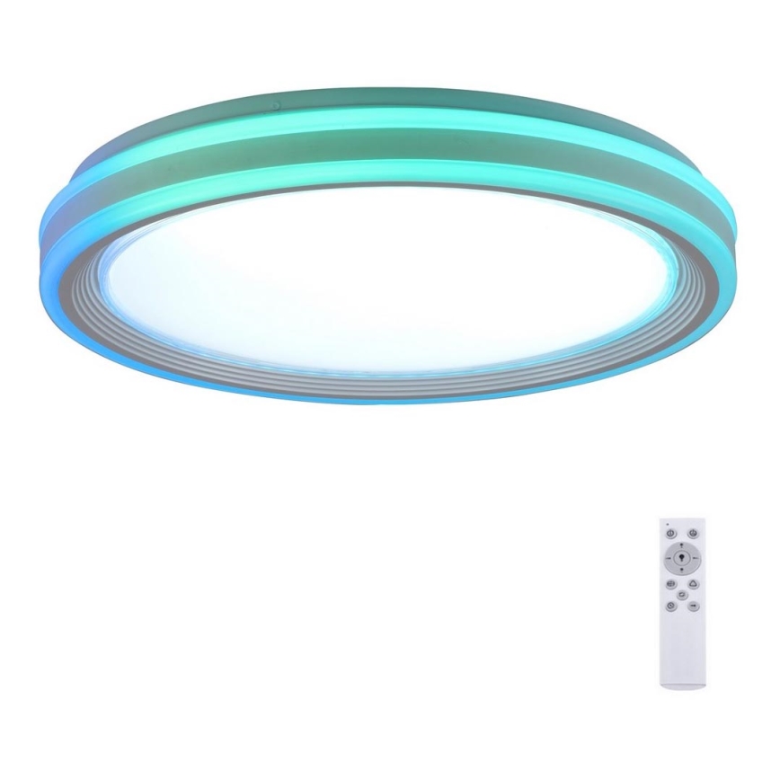Leuchten Direkt 15154-16 - LED RGB Dimmable ceiling belysning EDGING LED/39W/230V