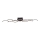 Leuchten Direkt 15166-18 - LED fastsatt Ljuskrona  WAWE LED/28W/230V svart