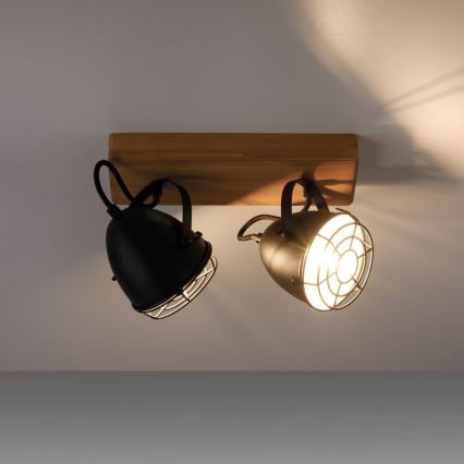 Leuchten Direkt 15172-18 - Spotlight BEETLE 2xE14/10W/230V tall