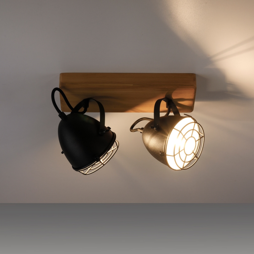 Leuchten Direkt 15172-18 - Spotlight BEETLE 2xE14/10W/230V tall