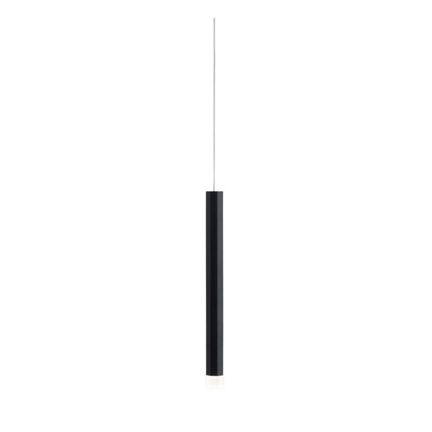 Leuchten Direkt 15202-18 - LED Ljuskrona med upphängningsrem  BRUNO LED/4,8W/230V svart 