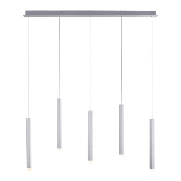 Leuchten Direkt 15205-95 - LED Ljuskrona med upphängningsrem  BRUNO 5xLED/4,8W/230V