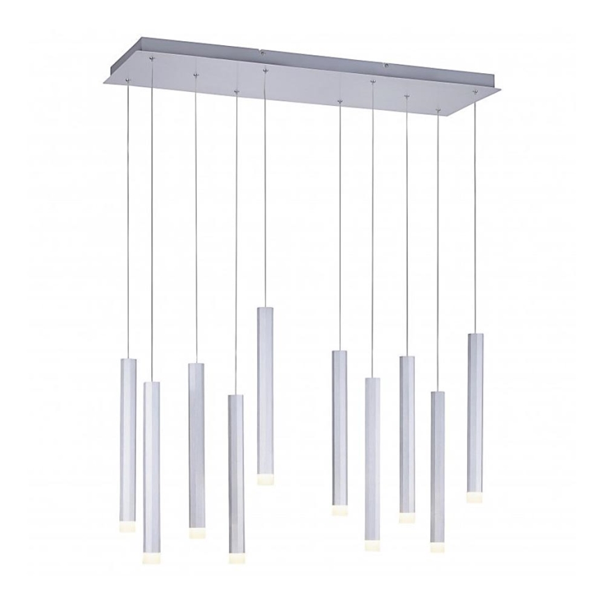 Leuchten Direkt 15206-95 - LED Ljuskrona med upphängningsrem  BRUNO 10xLED/4,8W/230V