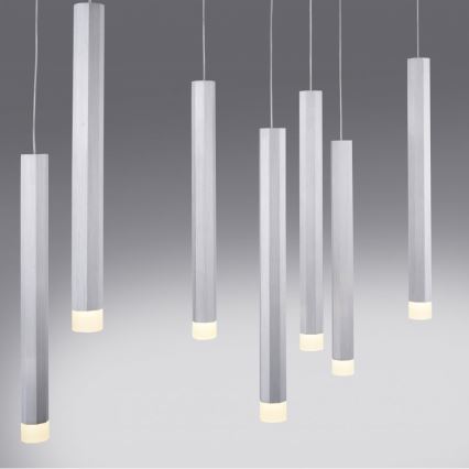 Leuchten Direkt 15206-95 - LED Ljuskrona med upphängningsrem  BRUNO 10xLED/4,8W/230V