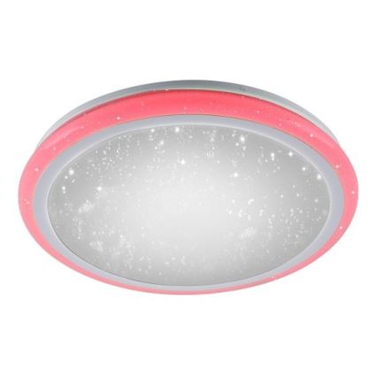 Leuchten Direkt 15220-16 - LEDRGB ljusreglerad taklampa  LUISA LED/28W/230V + fjärrkontroll 