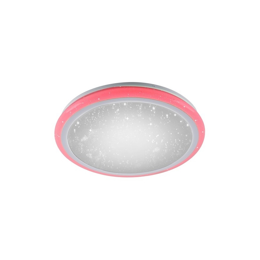 Leuchten Direkt 15220-16 - LEDRGB ljusreglerad taklampa  LUISA LED/28W/230V + fjärrkontroll 