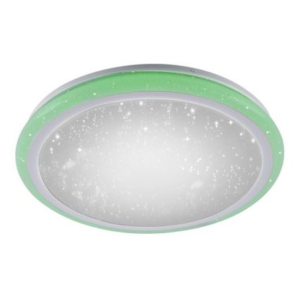 Leuchten Direkt 15220-16 - LEDRGB ljusreglerad taklampa  LUISA LED/28W/230V + fjärrkontroll 