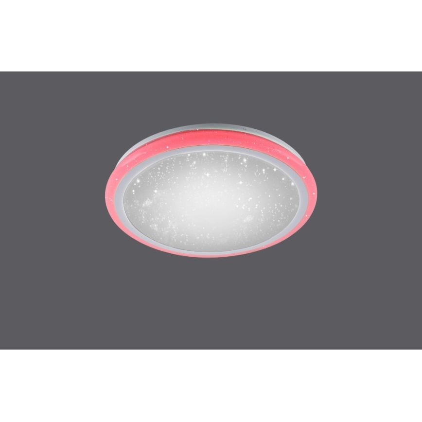 Leuchten Direkt 15220-16 - LEDRGB ljusreglerad taklampa  LUISA LED/28W/230V + fjärrkontroll 