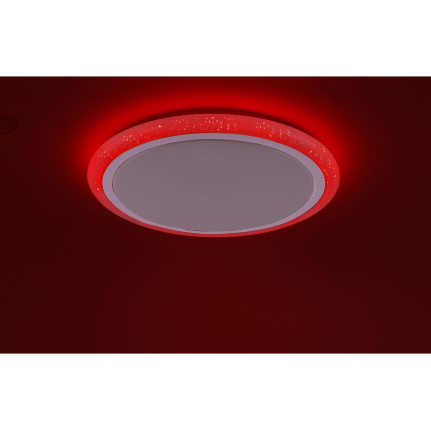Leuchten Direkt 15230-16 - LEDRGB ljusreglerad taklampa  LUISA LED/42W/230V 3000-6400K + fjärrkontroll 