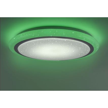 Leuchten Direkt 15230-16 - LEDRGB ljusreglerad taklampa  LUISA LED/42W/230V 3000-6400K + fjärrkontroll 