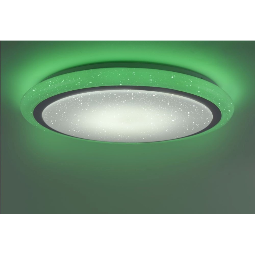 Leuchten Direkt 15230-16 - LEDRGB ljusreglerad taklampa  LUISA LED/42W/230V 3000-6400K + fjärrkontroll 