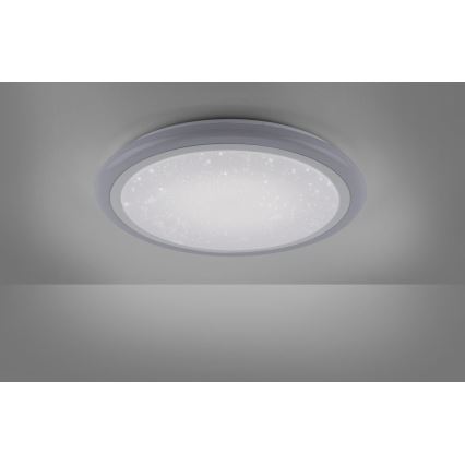 Leuchten Direkt 15230-16 - LEDRGB ljusreglerad taklampa  LUISA LED/42W/230V 3000-6400K + fjärrkontroll 