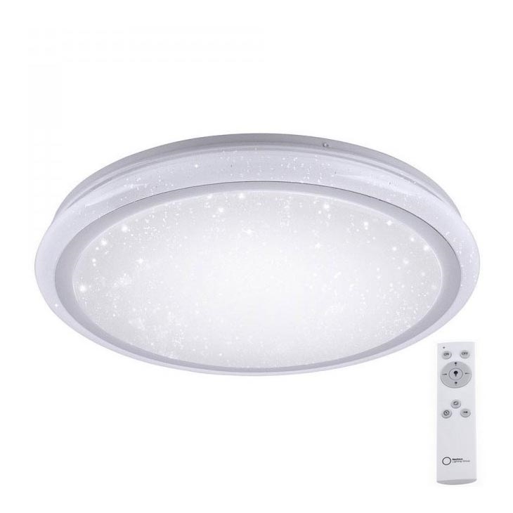 Leuchten Direkt 15230-16 - LEDRGB ljusreglerad taklampa  LUISA LED/42W/230V 3000-6400K + fjärrkontroll 