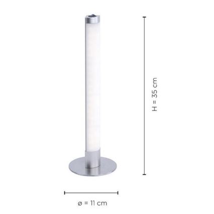 Leuchten Direkt 15272-55 - LED bordslampa  AMILIA LED/6W/230V