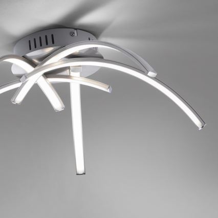 Leuchten Direkt 15340-55 - LED fäst ljuskrona VALERIE 5xLED/3,7W/230V