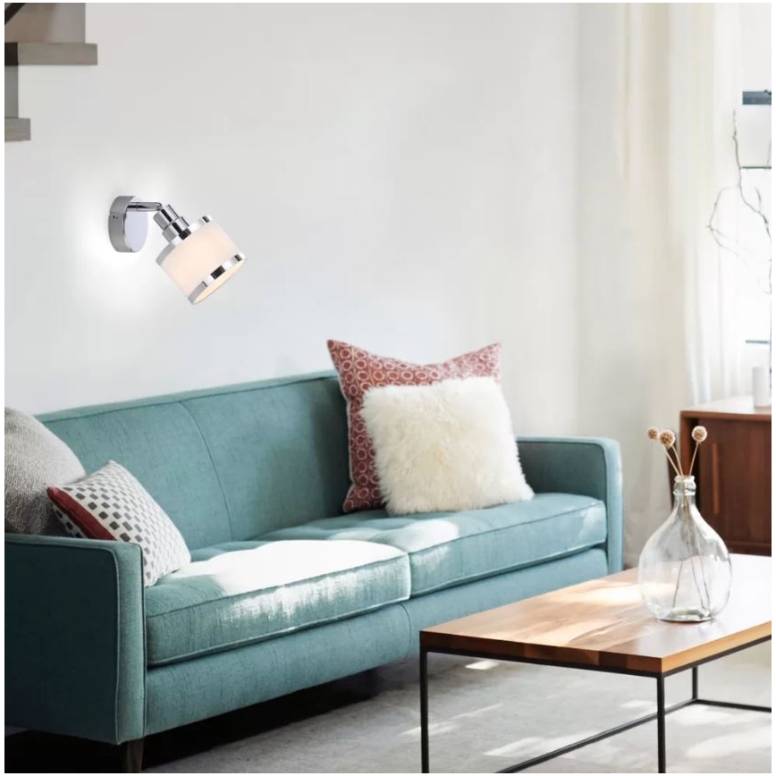 Leuchten Direkt 15371-17 - Väggspotlight ACCOR 1xE14/25W/230V