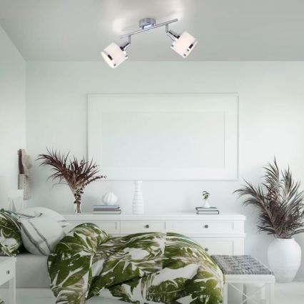 Leuchten Direkt 15372-17 - Spotlight ACCOR 2xE14/25W/230V